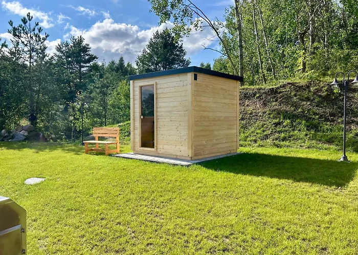 Wypoczynkowy Wiec - Sauna & Balia Semesterbostad Nowy Wiec